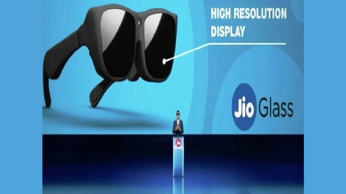 Jio Glass for 2D and 3D Video calls !!